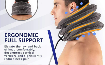 Cervical Neck Traction Device for Instant Neck Pain Relief